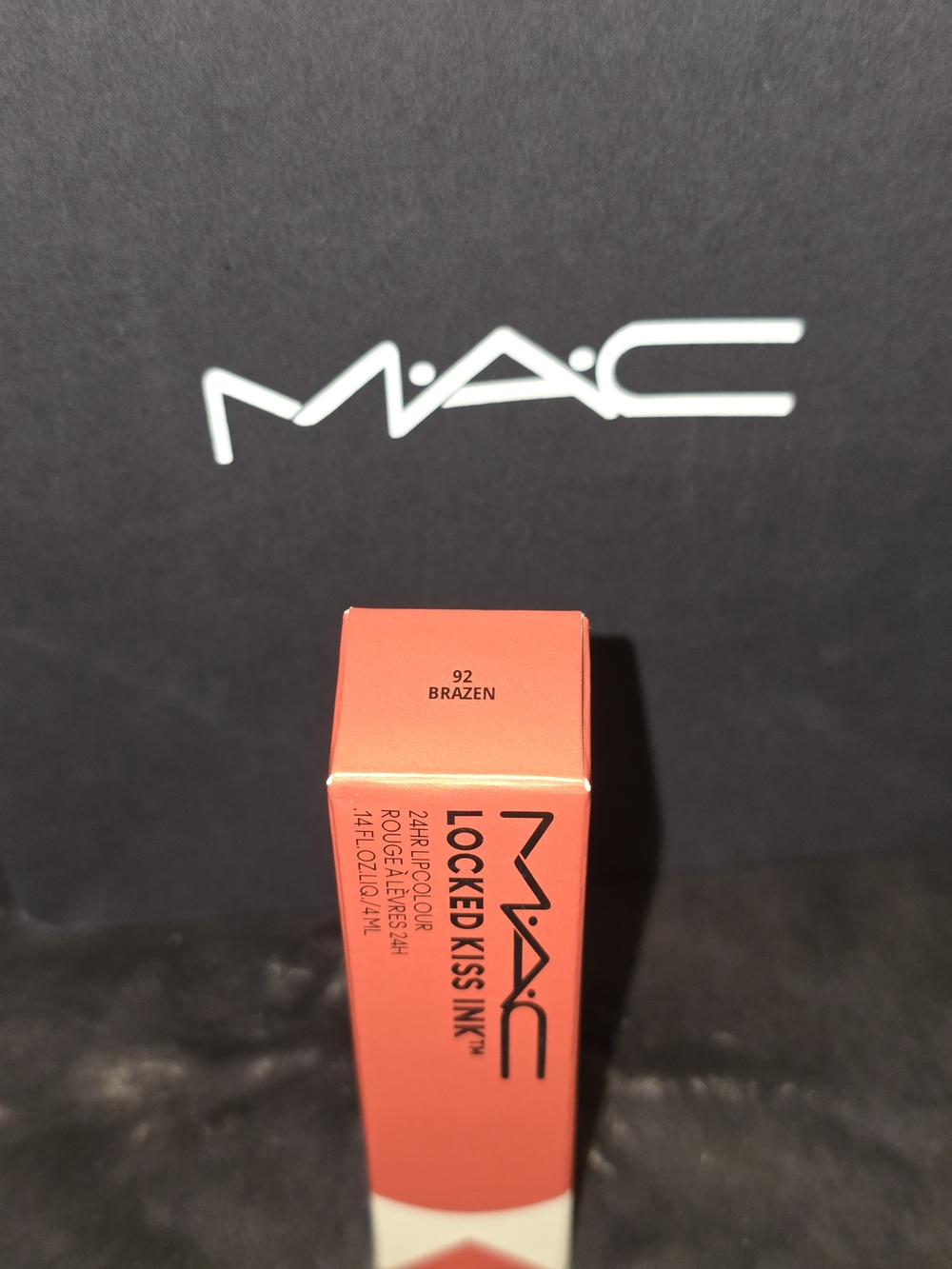 MAC Cosmetics Locked Kiss Ink Liquid Lipstick - 92 Brazen Coral-Orange